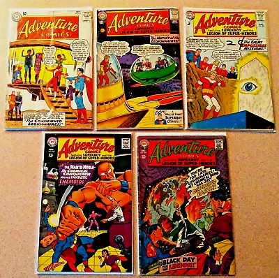 Buy Adventure Comics  DC   10 Comic Lot    1960s-1970s   Low-Mid Grade   Superboy • 31.84£