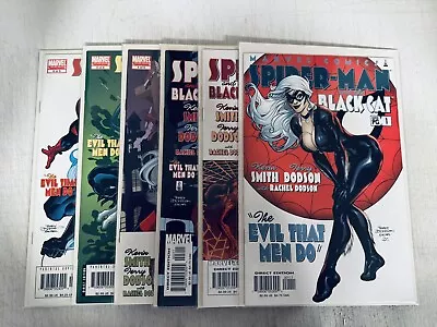 Buy Spider-man And The Black Cat The Evil That Men Do(2002) 6 Issue Complete Set#1-6 • 38.82£