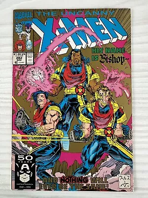 Buy Uncanny X-Men #282 1st Cover & Cameo Appearance Bishop 1991 Gold 2nd Printing • 15.52£