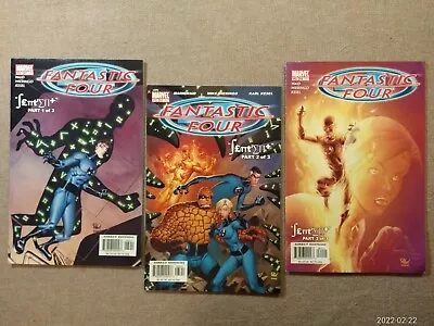 Buy Fantastic Four,Sentient,Complete Story Set Of 3,pg #62#63#64,2002 Marvel Comics • 4.75£