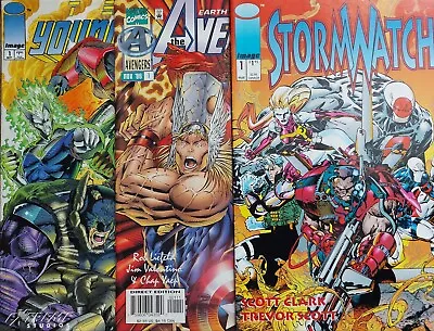 Buy 166: Avengers #1 (1996), Youngblood #1 (1993), Stormwatch #1 (1993) • 5.99£