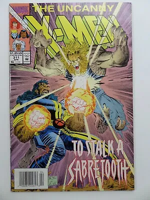Buy Uncanny X-Men 311 VF 1994 Marvel Newsstand Variant Sabretooth John Romita Jr. • 4.61£