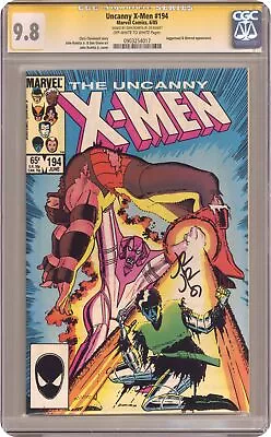 Buy Uncanny X-Men #194 CGC 9.8 SS Romita Jr. 1985 0903254017 • 205.80£