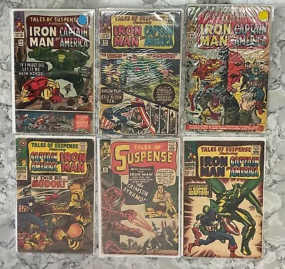 Buy Tales Of Suspense Silver Age Lot - # 46 62 66 69 84 94 • 194.15£