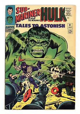 Buy Tales To Astonish #81 VG+ 4.5 1966 • 17.09£