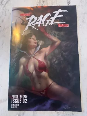 Buy Vampirella Dracula Rage 2 NM 1st Print Rare Parrillo Variant 2023 Dynamite • 3.99£