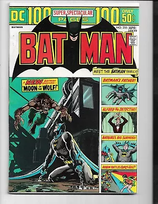 Buy Batman 255 1974 DC Comics F+ 6.5 Catwoman Batgirl Alfred Pennyworth Werewolf • 58.25£