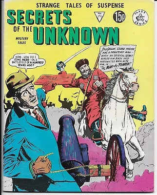 Buy SECRETS Of The UNKNOWN #176 (c.1978-79) Alan Class Series ALL MYSTERY TALES • 7.50£