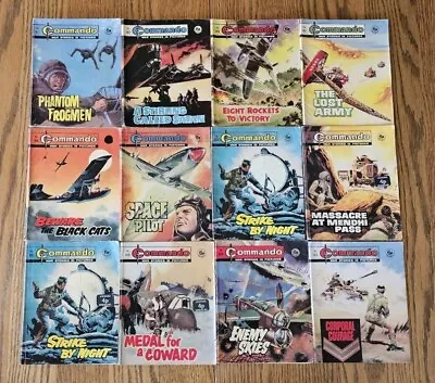 Buy Commando Comic Books Job Lot/Bundle - 12 Comics - 6p Books • 15£