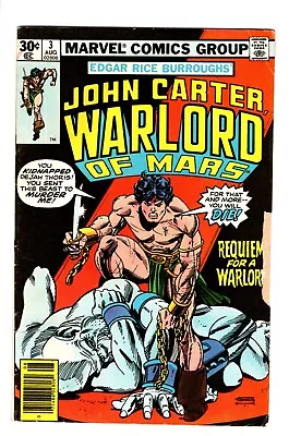 Buy John Carter Warlord Of Mars #3 - Requiem For A Warlord!  (Copy 4) • 6.12£