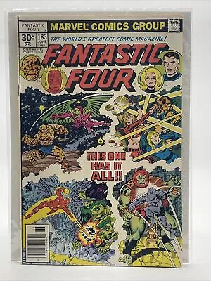 Buy FANTASTIC FOUR #183, Marvel June 1977 • 11.64£