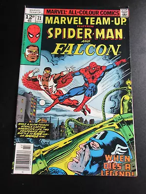 Buy Marvel Team-Up # 71  July 1978  FALCON  VF+ Pence Copy . • 5£