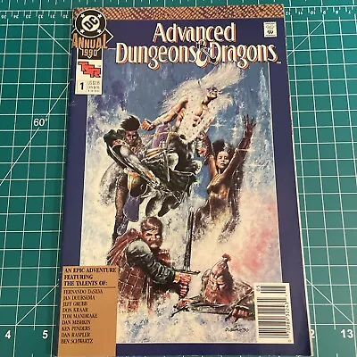 Buy Advanced Dungeons & Dragons Annual 1 (8.5) Newsstand Dc Comics 1990 • 7.76£