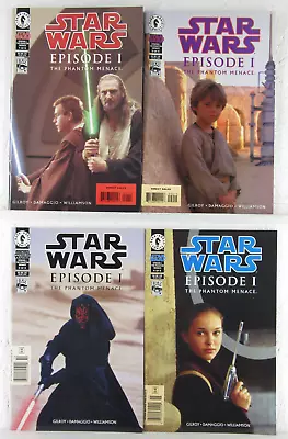 Buy STAR WARS: THE PHANTOM MENACE #1-4 Dark Horse Comics Lot 2 3 Photo Cover Episode • 23.26£