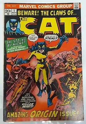 Buy The Cat #1 (1972) Vg/fn Marvel • 49.95£