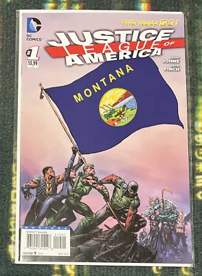 Buy Justice League Of America #1 Montana Variant DC Comics 2013 Sent In Mailer • 9.99£