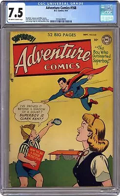 Buy Adventure Comics #168 CGC 7.5 1951 2036638002 • 322.29£