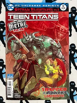 Buy Teen Titans (2016) #12! 2nd Print! First Appearance Batman Who Laughs! Vf/nm! • 23.30£