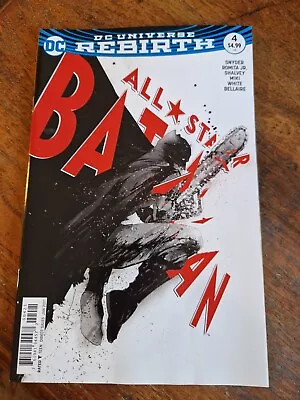 Buy All Star Batman #4, DC Universe Rebirth, Scott Snyder, 2017 First Printing • 0.99£