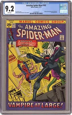 Buy Amazing Spider-Man #102 CGC 9.2 1971 1618370017 • 411.60£