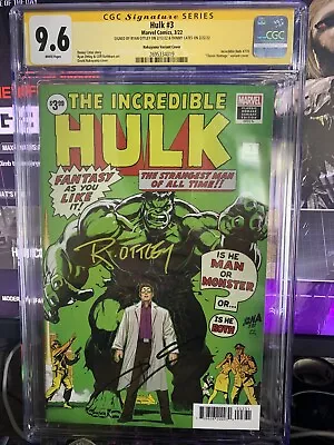 Buy Hulk #3 Nakayama CGC SS 9.6 2X Signed By Ryan Ottley & Donny Cates 🔑 🔥 • 90£