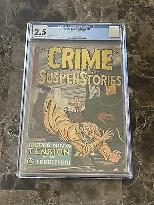 Buy Crime SuspenStories 26 CGC 2.5 • 232.98£