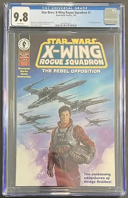 Buy Star Wars X-Wing Rogue Squadron #1 CGC 9.8 WHITE PAGES! 🔥🔑 • 69.89£