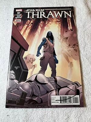 Buy STAR WARS THRAWN #1 Origin Of Thrawn! 2018 Marvel Comics (Barcode Marked Out) • 15.52£