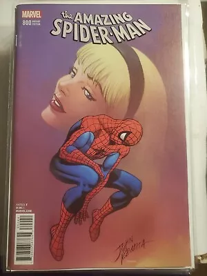 Buy Amazing Spider-Man #800 Romita Sr. Variant Marvel 2018 VF/NM Color Rub • 3.07£