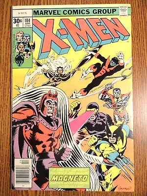 Buy Uncanny X-men #104 Claremont Key Fine 1st Corsair Starjammers Magneto Marvel MCU • 62.23£