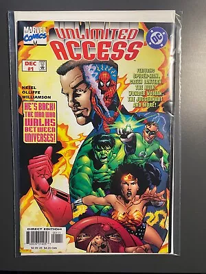 Buy Marvel DC Comics Crossover Unlimited Access #1-3 • 23£