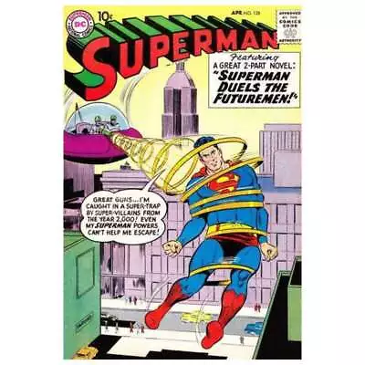 Buy Superman #128  - 1939 Series DC Comics Fine Minus / Free USA Shipping [b{ • 133.74£