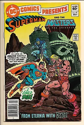Buy DC Comics Presents #47 F/VF (1982) 1st Masters Of The Universe! Newsstand • 116.48£