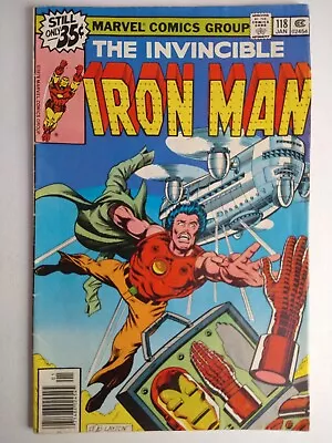 Buy Marvel Comics Iron Man #118 1st Appearance James  Rhodey  Rhodes (War Machine) • 18.16£