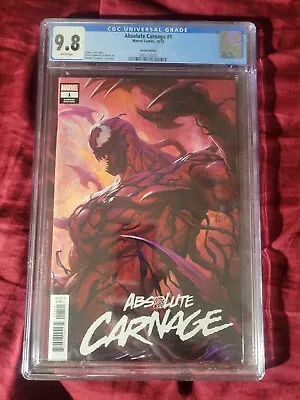 Buy Absolute Carnage #1 - Cgc 9.8 - Stanley  Artgerm  Lau Variant - Donny Cates • 58.25£