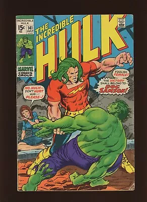 Buy Incredible Hulk 141 VG- 3.5 High Definition Scans** • 54.36£