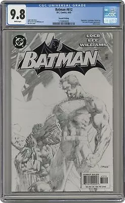 Buy Batman #612B Sketch Variant 2nd Printing CGC 9.8 2003 1258908005 • 139.79£