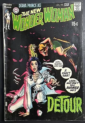 Buy DC Comics Wonder Woman (1st Series) #190 Fine - Vintage 1970 Mike Sekowsky Cover • 15.52£