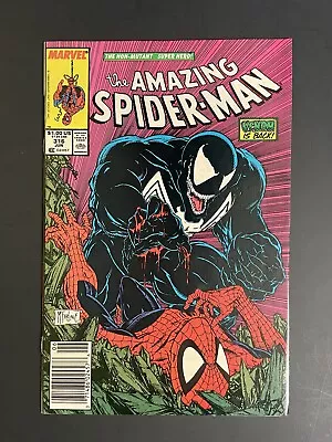 Buy Amazing Spider-Man 316 Newsstand Marvel Comics McFarlane Venom Cover VF+ • 116.48£