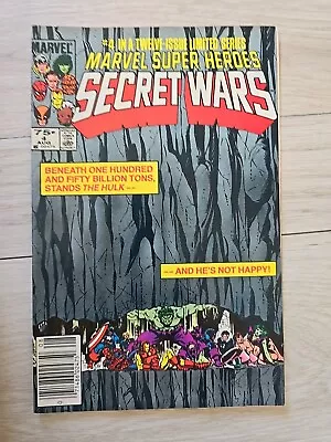 Buy Marvel Super Heroes Secret Wars #4 Newsstand - 1st Zsaji Marvel Comics 1984 • 12.08£