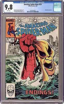 Buy Amazing Spider-Man #251 CGC 9.8 1984 4350502004 • 194.15£