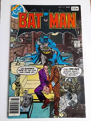 Buy Batman #313 July 1979 FINE+ 6.5 1st Appearance Of Tim Fox, Later Becomes Batman • 49.99£