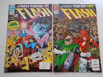 Buy DC Flash - 2 Issue Run Bundle - #69 & #70 - 1992 - Green Lantern App. • 4£