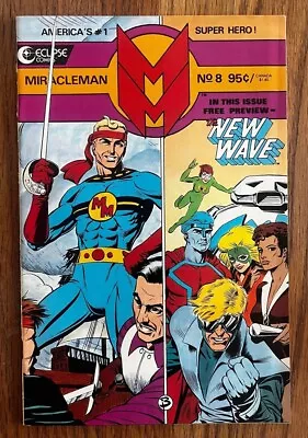 Buy MIRACLEMAN 8 Volume 1 Alan Moore  Eclipse Jun 1986 • 4.50£