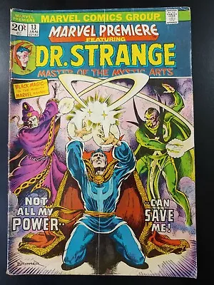 Buy ⭐️ MARVEL PREMIERE #13 (Dr. Strange) (1973 MARVEL Comics) LOW GRADE Book • 6.98£