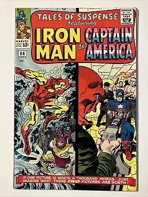 Buy Tales Of Suspense #66 FN+ 6.5 Iron Man Captain America 1965 The Red Skull Origin • 73.77£