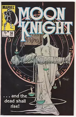 Buy Moon Knight #38, Marvel Comics 1984 VF+ 8.5 Michael Kaluta Cover.  Final Issue • 15.56£
