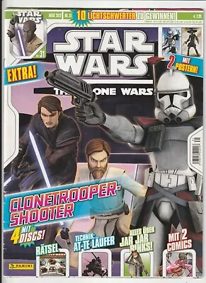 Buy STAR WARS THE CLONE WARS #31 Without Supplement + Poster, Panini 2012 COMICHEFT Z1- • 2.11£