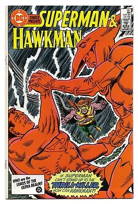 Buy DC Comics Presents #95 : NM- :  The Big Kill!  : Superman And Hawkman • 3.50£