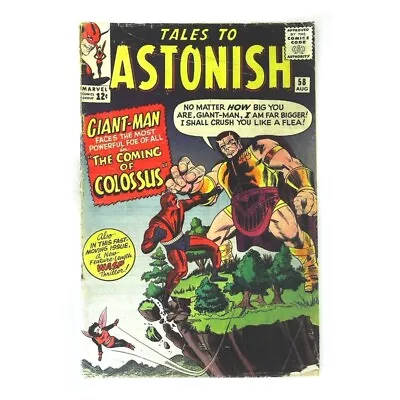 Buy Tales To Astonish #58  - 1959 Series Marvel Comics Good+ [w` • 29.53£
